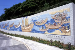 壇ノ浦の合戦壁画 壇ノ浦の合戦壁画